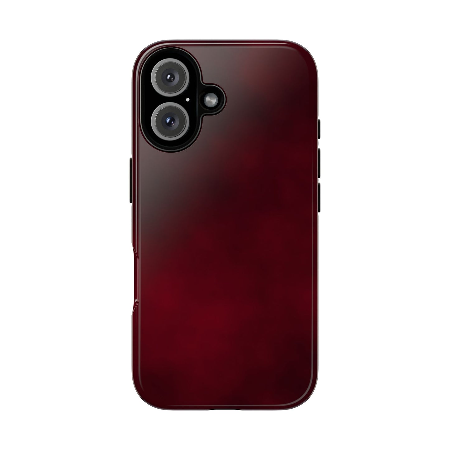 Vintage Burgundy Cherry Phone Case – Elegant Floral Design for iPhone 17 & Samsung Galaxy | Tough Protective Cover - JGUS