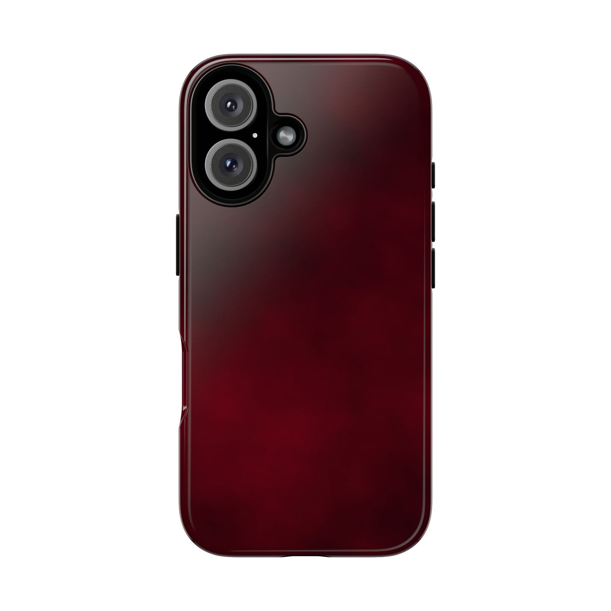 Vintage Burgundy Cherry Phone Case – Elegant Floral Design for iPhone 17 & Samsung Galaxy | Tough Protective Cover - JGUS