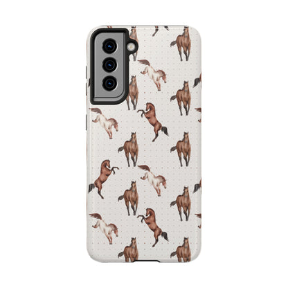 Wild Mustang Horse Pattern Phone Case – Stylish, Protective & Eco-Friendly