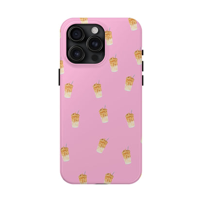 Pink Latte Love Phone Case