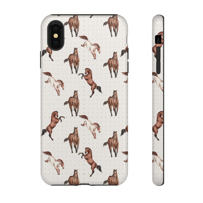 Wild Mustang Horse Pattern Phone Case – Stylish, Protective & Eco-Friendly - JGUS