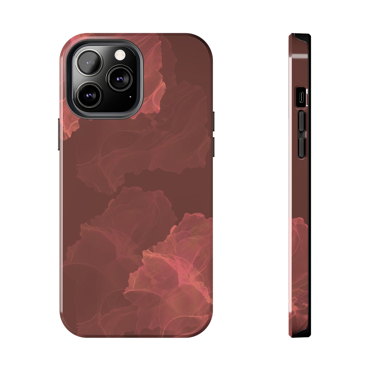 Blush Ink Splash Protective Phone Case