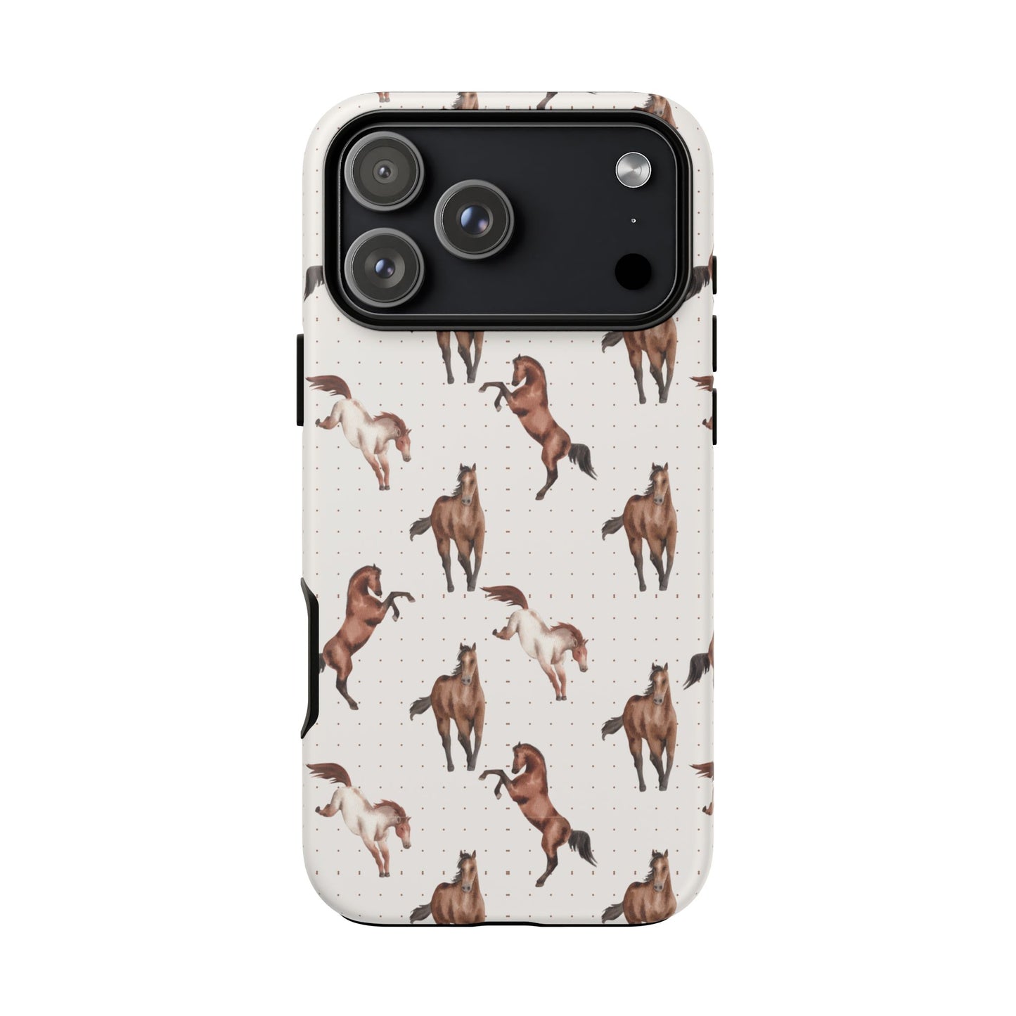 Wild Mustang Horse Pattern Phone Case – Stylish, Protective & Eco-Friendly - JGUS