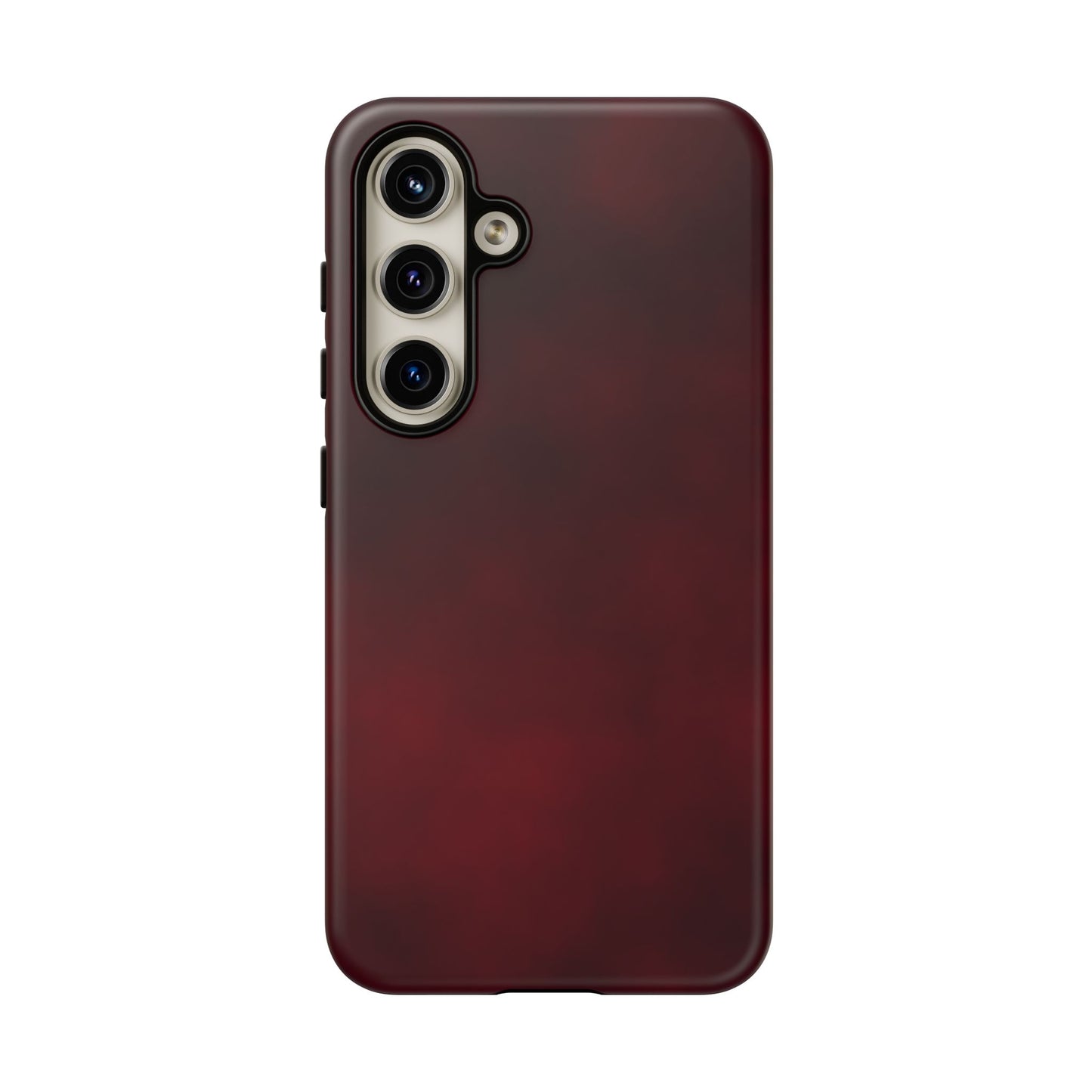 Vintage Burgundy Cherry Phone Case – Elegant Floral Design for iPhone 17 & Samsung Galaxy | Tough Protective Cover - JGUS