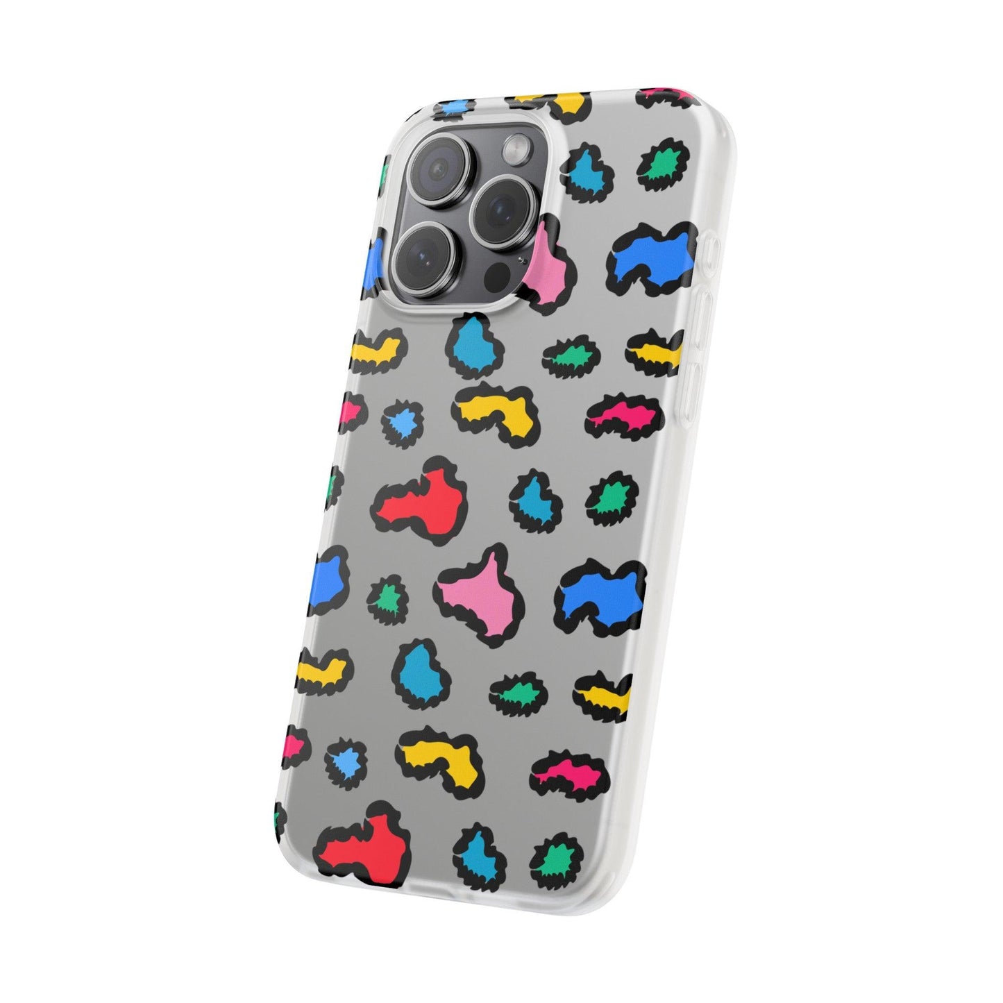 Vibrant Leopard Flexi Case - JGUS