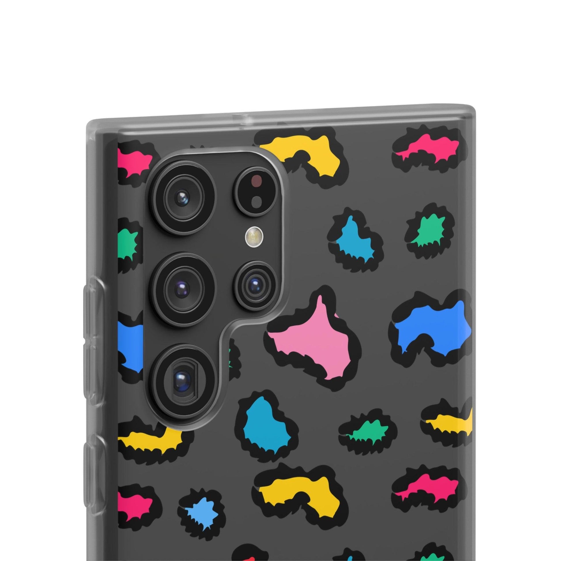 Vibrant Leopard Flexi Case - JGUS