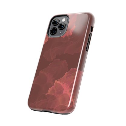 Blush Ink Splash Protective Phone Case