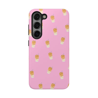 Pink Latte Love Phone Case