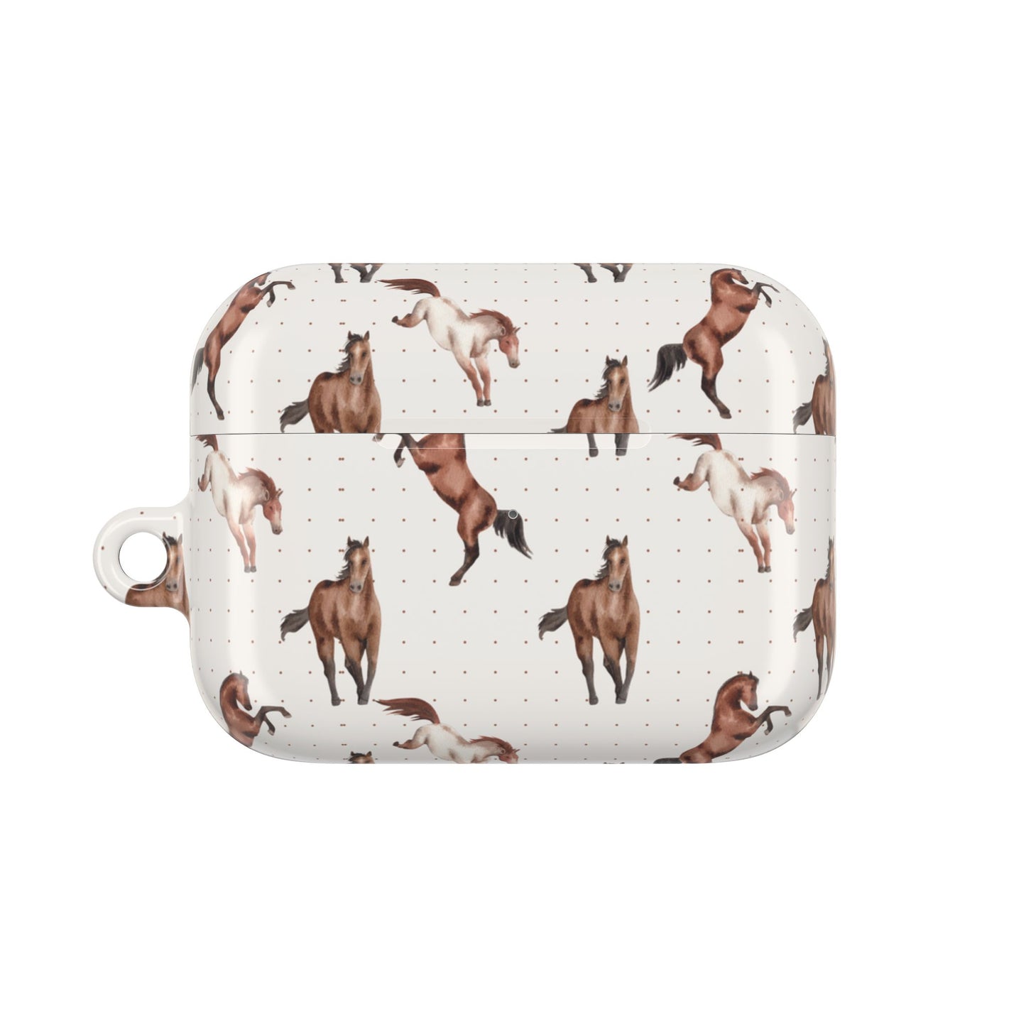 Wild Mustang Shockproof & Scratch-Resistant AirPods Case – Wireless Charging Compatible