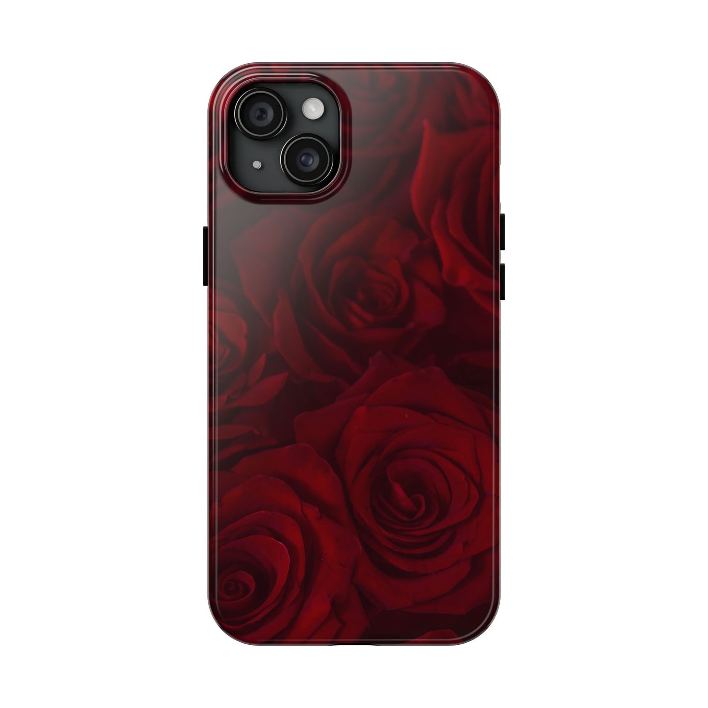 Velvet Rose - Burgundy Floral Phone Case