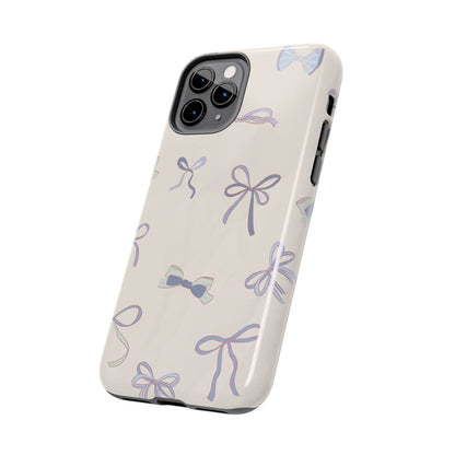 Coquette Pattern Ribbon bow Phone Case iPhone