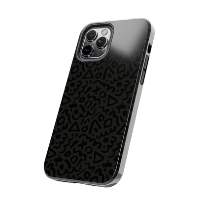Retro Geometric Vibes Phone Case – 80s 90s Vintage Abstract Pattern for iPhone & Samsung