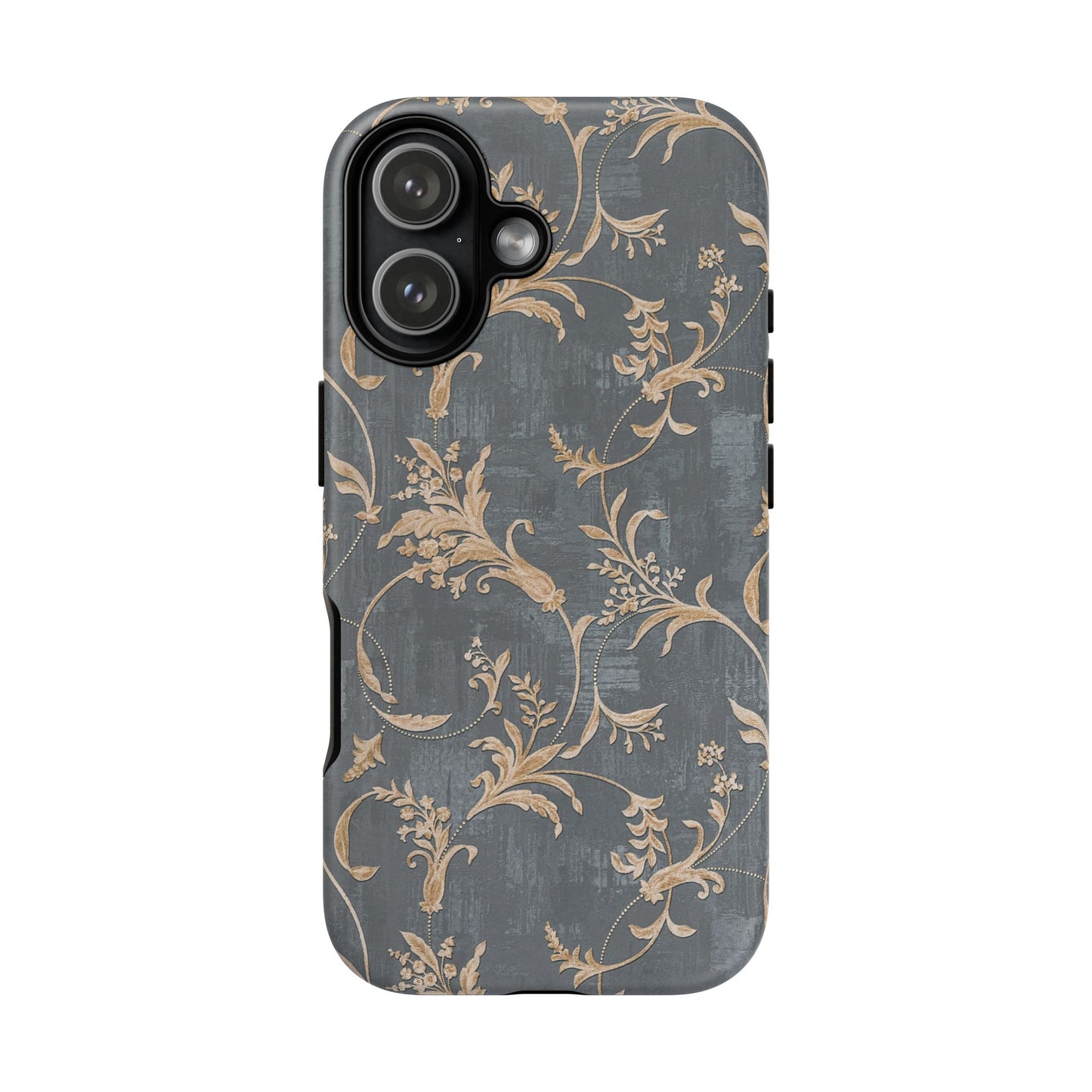 Old-Fashioned Flower Phone Case – Aesthetic Protective Cover for iPhone & Samsung - JGUS