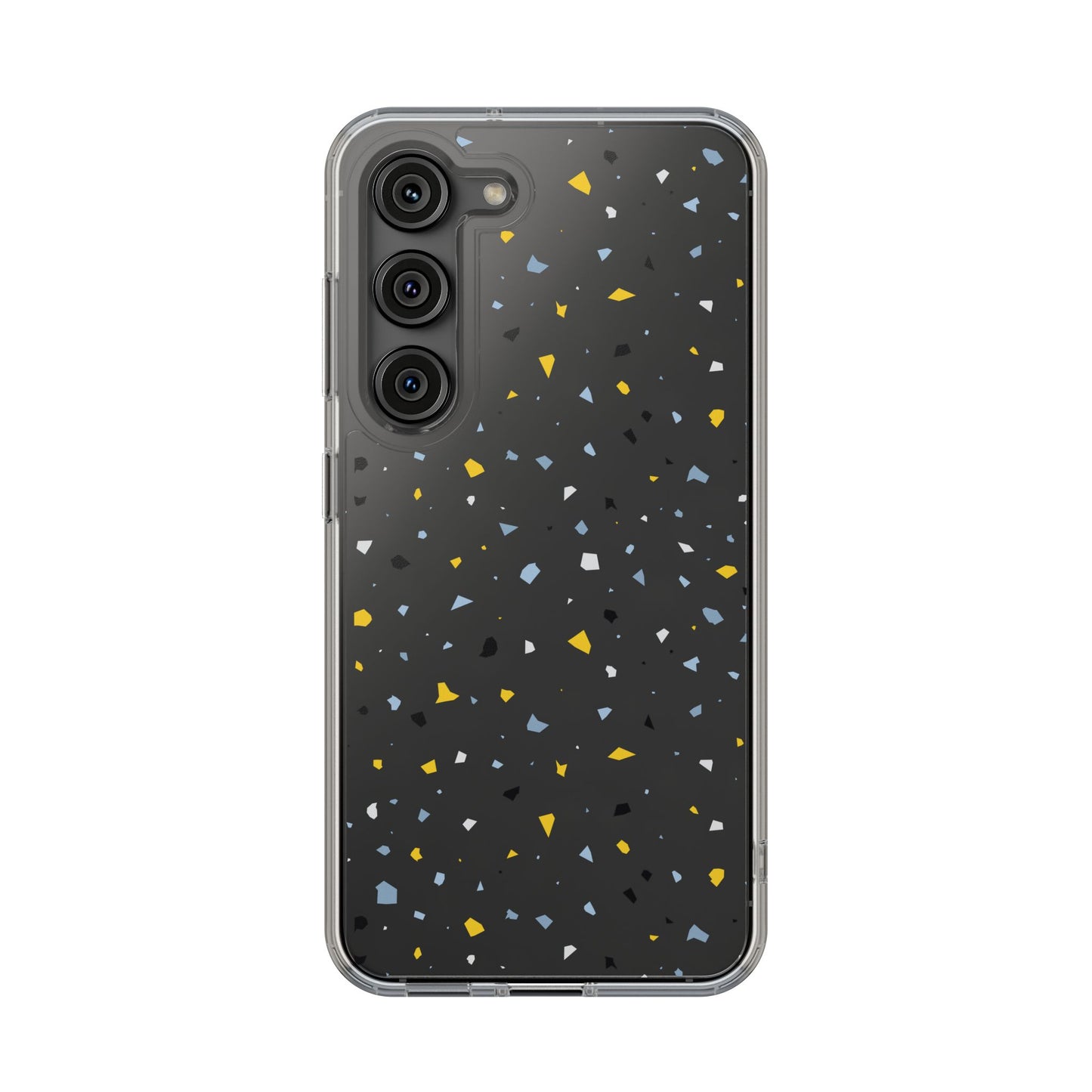 Terrazzo Chic Clear Phone Cases