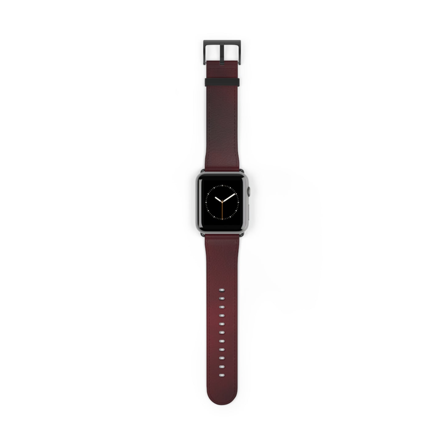 Vintage Burgundy Cherry Apple Watch Band – Sustainable, Stylish, and Comfortable