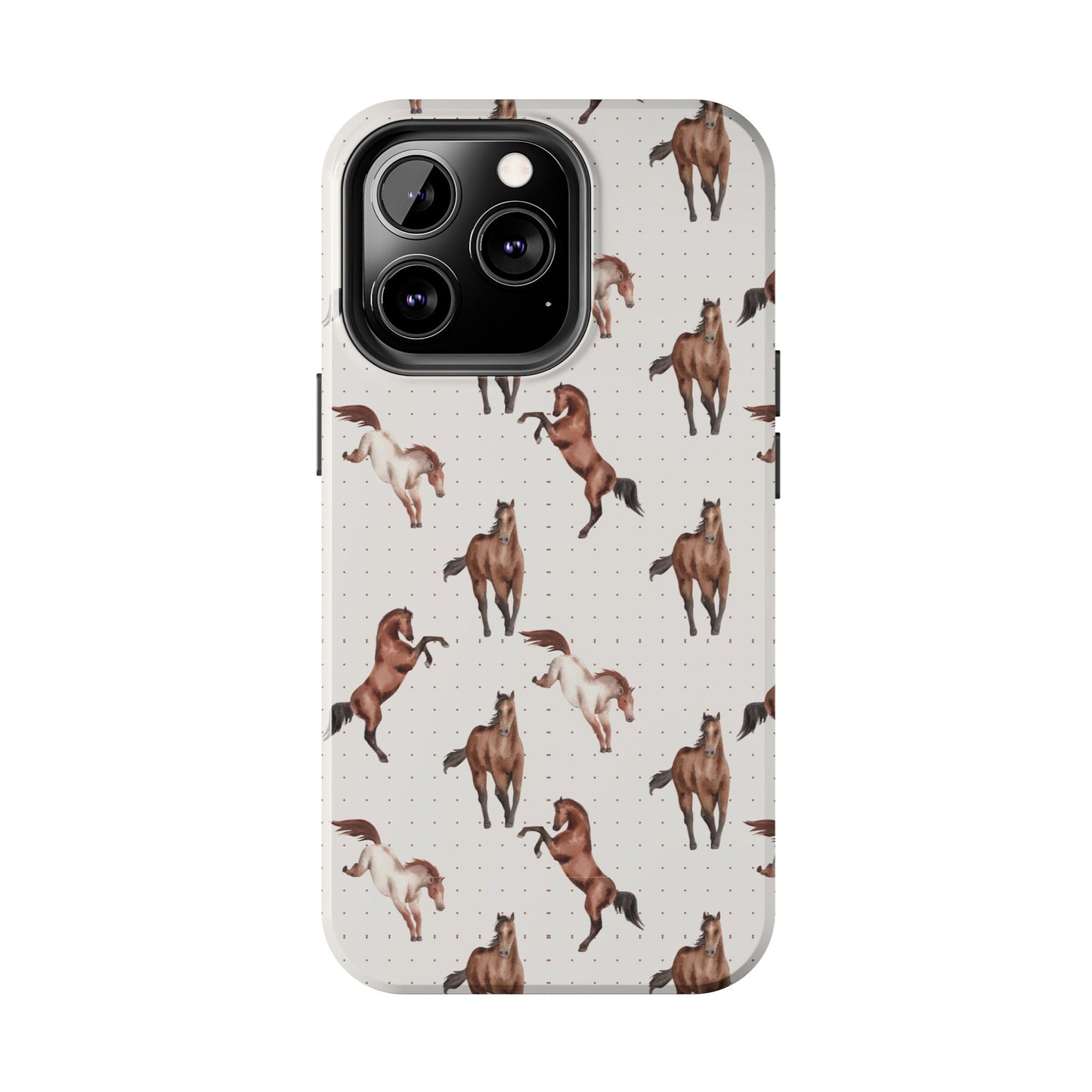 Wild Mustang Horse Pattern Phone Case – Stylish, Protective & Eco-Friendly