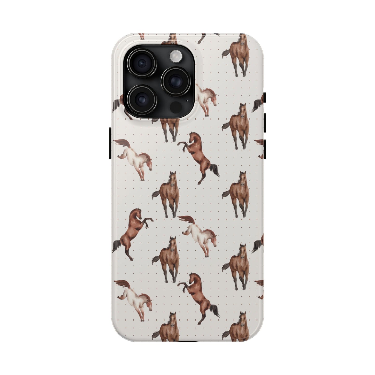 Wild Mustang Horse Pattern Phone Case – Stylish, Protective & Eco-Friendly
