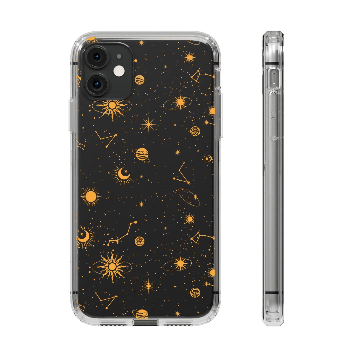 Space Magic Clear Phone Case