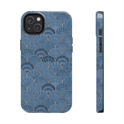 Abstract Shell Phone Case – Aesthetic Protective Cover for iPhone & Samsung