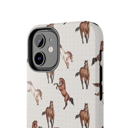 Wild Mustang Horse Pattern Phone Case – Stylish, Protective & Eco-Friendly