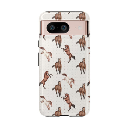 Wild Mustang Horse Pattern Phone Case – Stylish, Protective & Eco-Friendly - JGUS