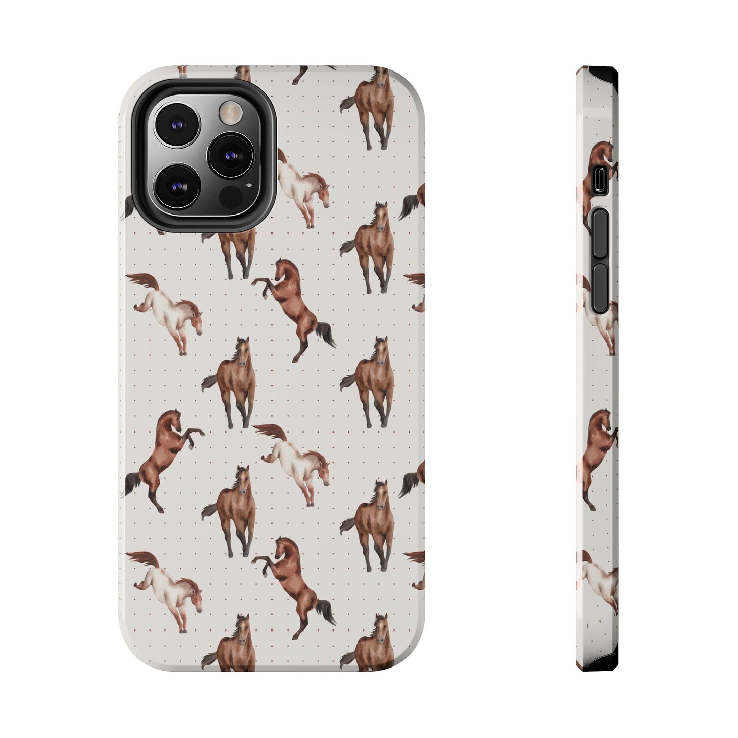 Wild Mustang Horse Pattern Phone Case – Stylish, Protective & Eco-Friendly