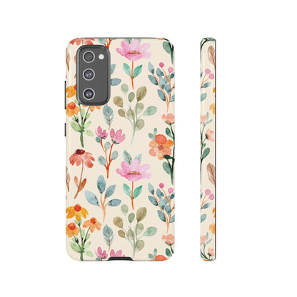 Petal Splash Watercolor Symphony Phone Case