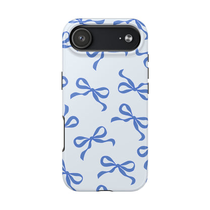 Vintage Blue Bow Phone Case