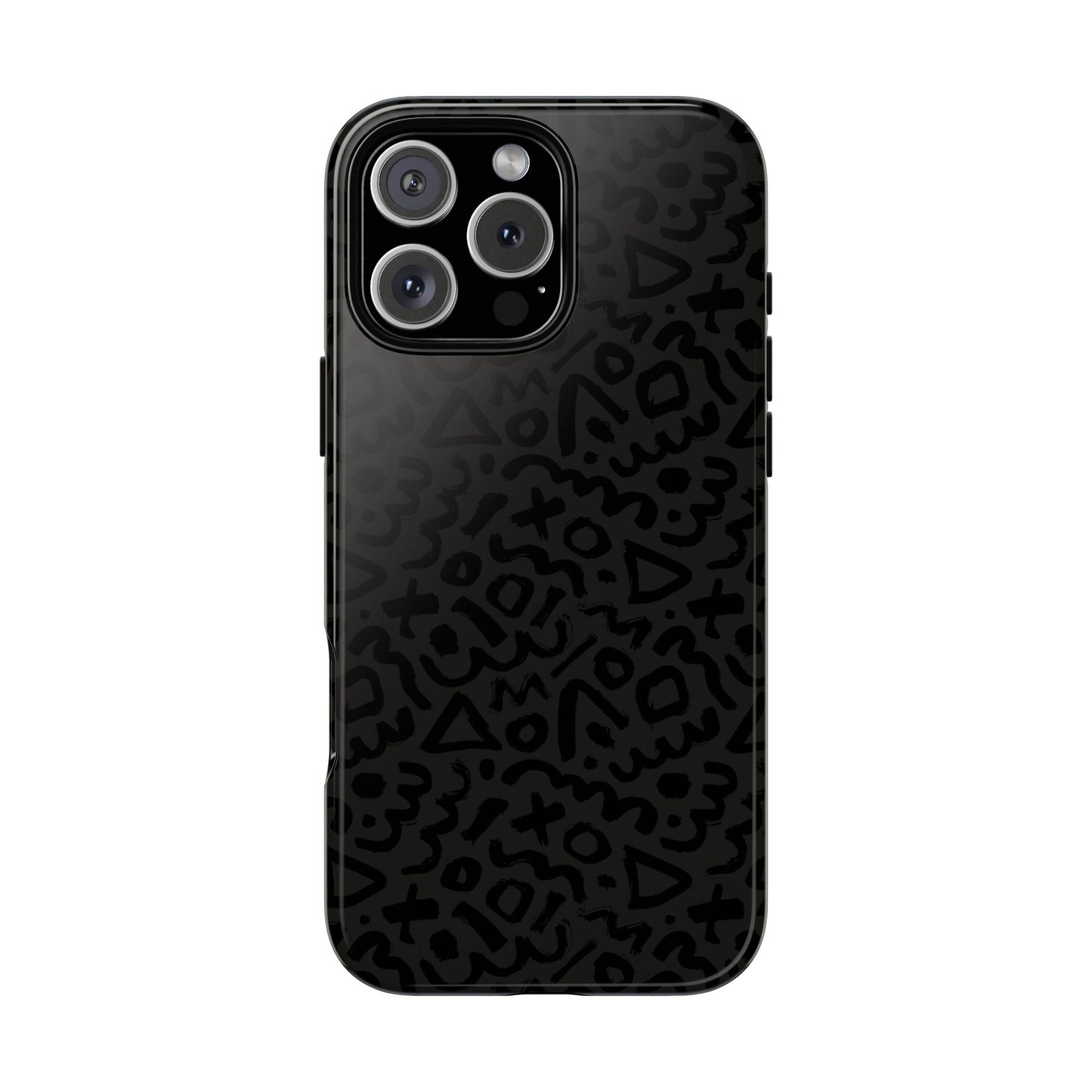 Retro Geometric Vibes Phone Case – 80s 90s Vintage Abstract Pattern for iPhone & Samsung - JGUS