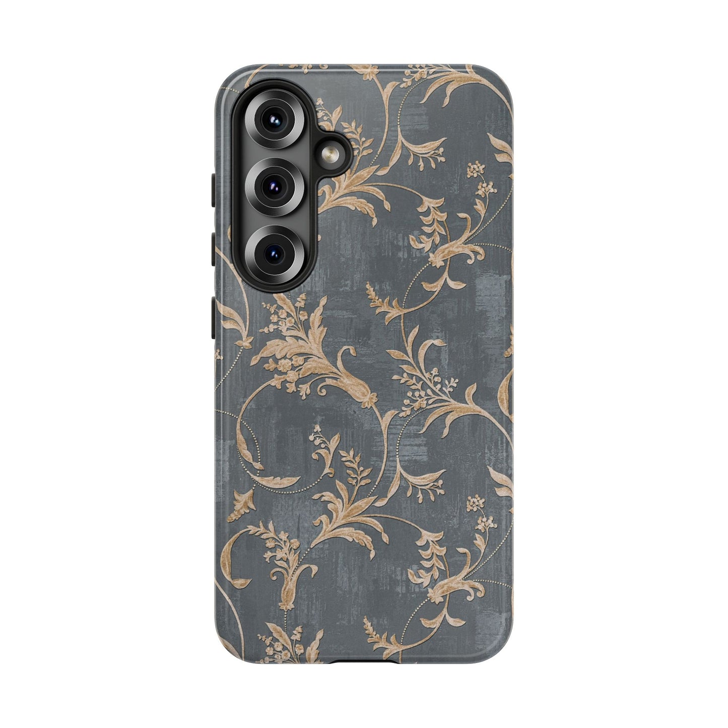 Old-Fashioned Flower Phone Case – Aesthetic Protective Cover for iPhone & Samsung - JGUS
