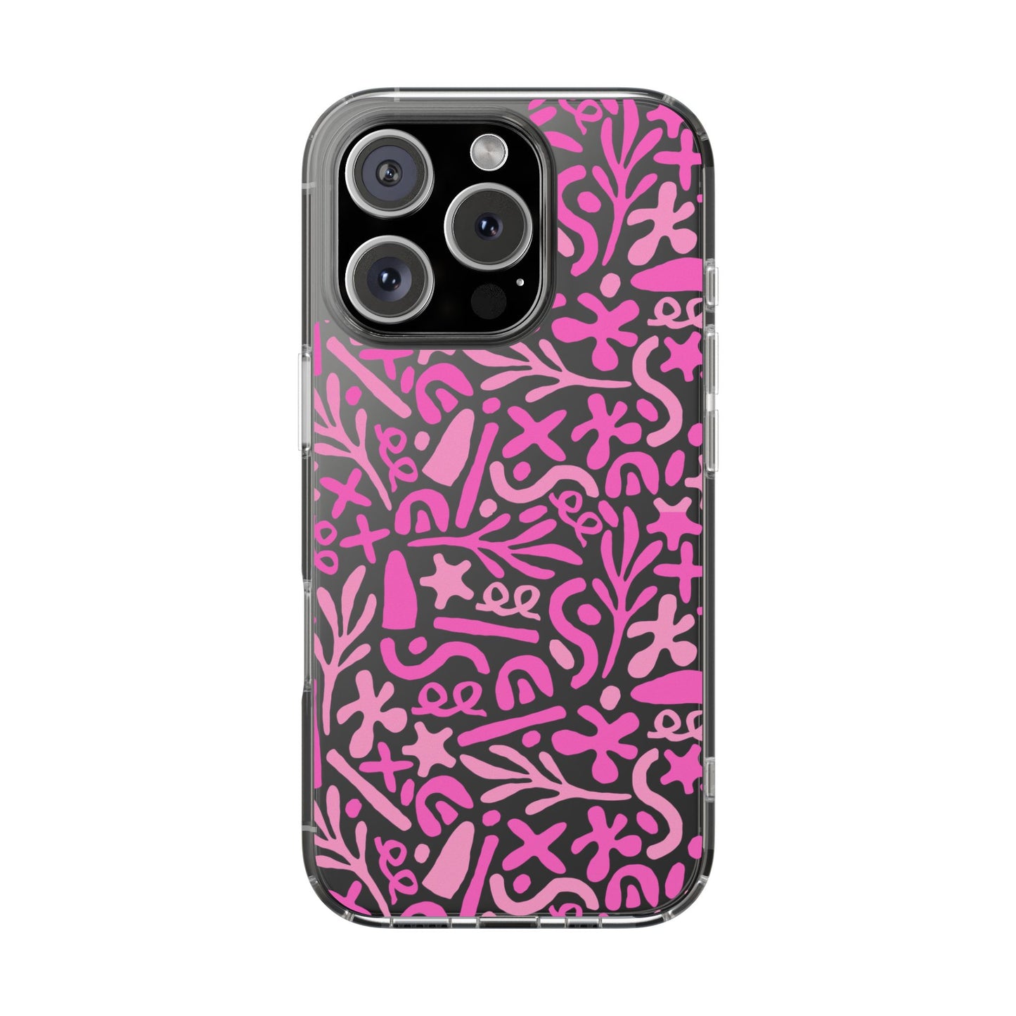 Abstract Vibes Clear Phone Case