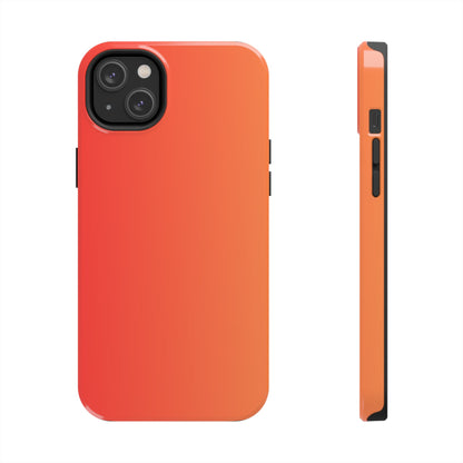 Vibrant Red Orange Phone Case