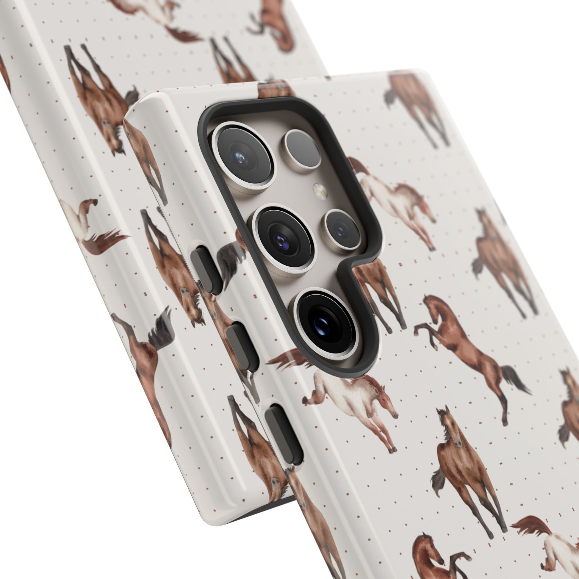 Wild Mustang Horse Pattern Phone Case – Stylish, Protective & Eco-Friendly - JGUS