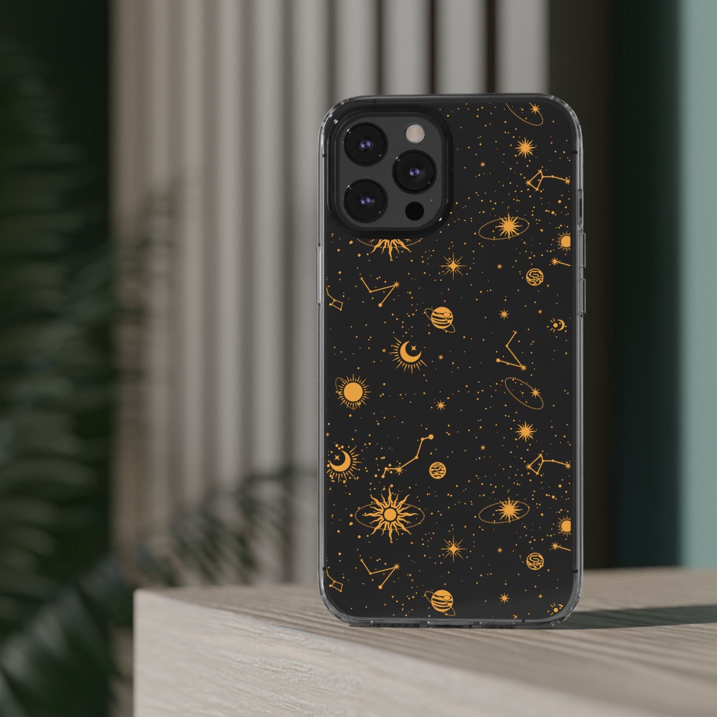 Space Magic Clear Phone Case