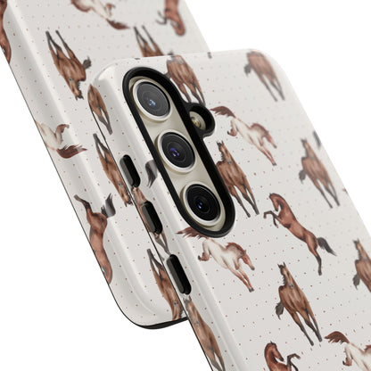 Wild Mustang Horse Pattern Phone Case – Stylish, Protective & Eco-Friendly - JGUS