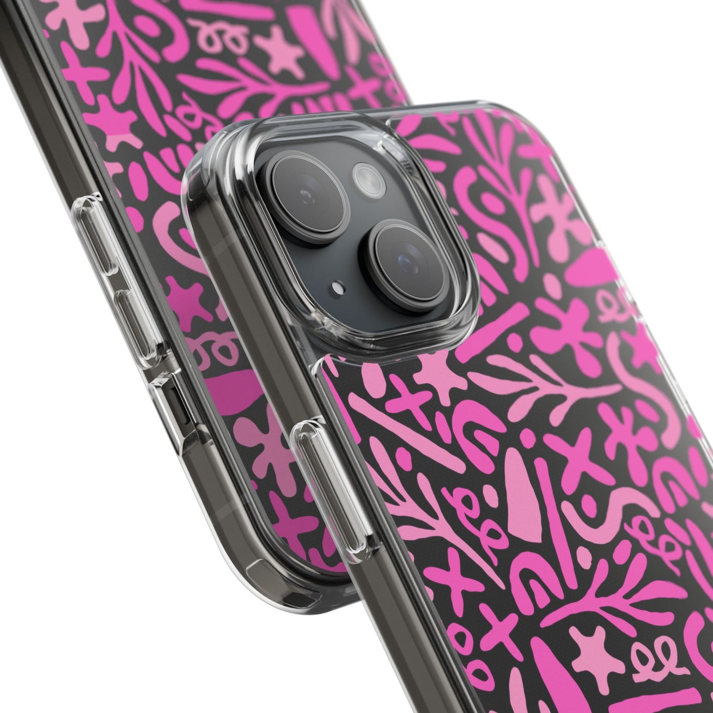 Abstract Vibes Clear Phone Case