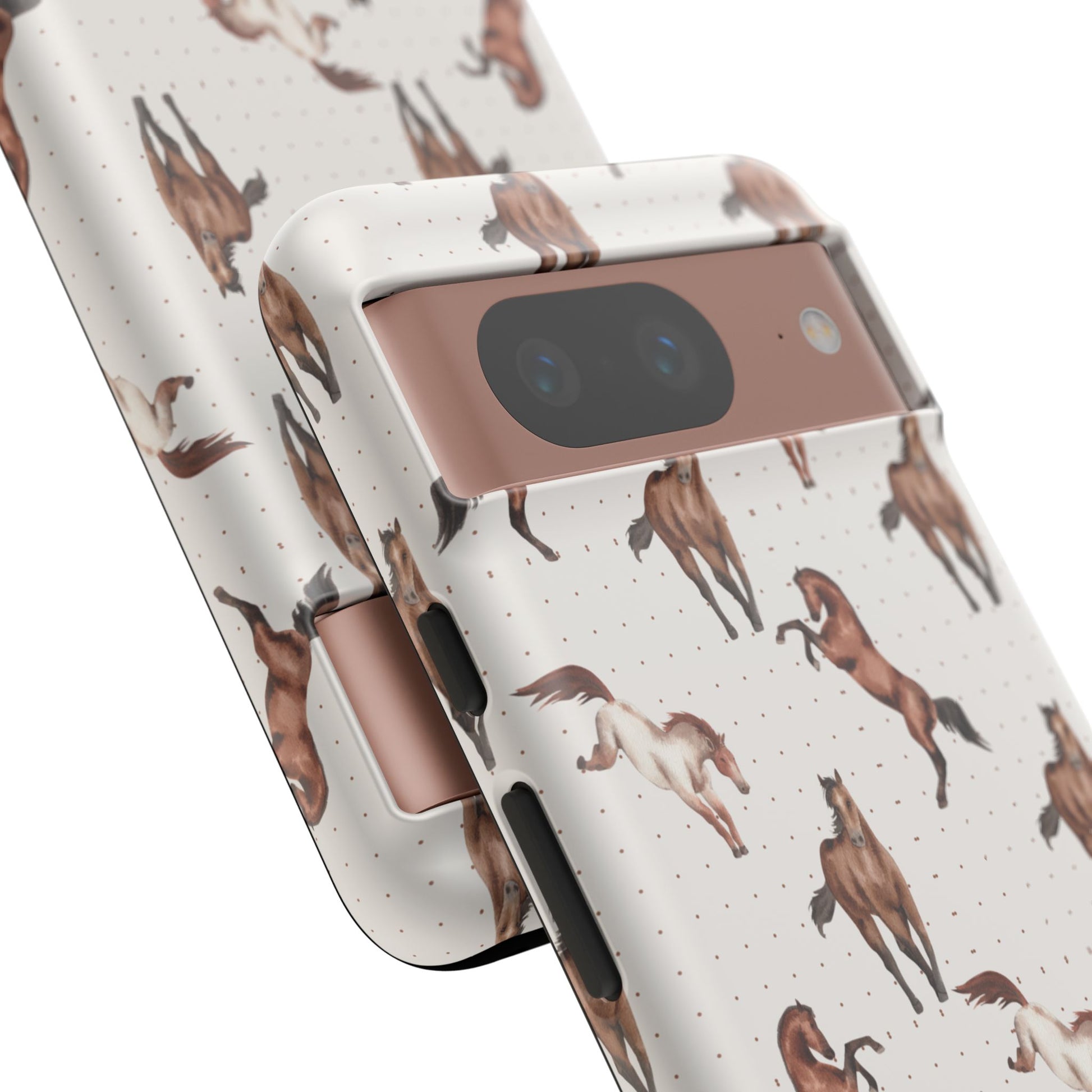 Wild Mustang Horse Pattern Phone Case – Stylish, Protective & Eco-Friendly - JGUS