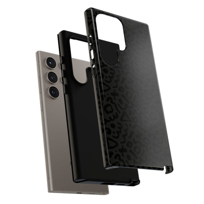 Retro Geometric Vibes Phone Case – 80s 90s Vintage Abstract Pattern for iPhone & Samsung - JGUS