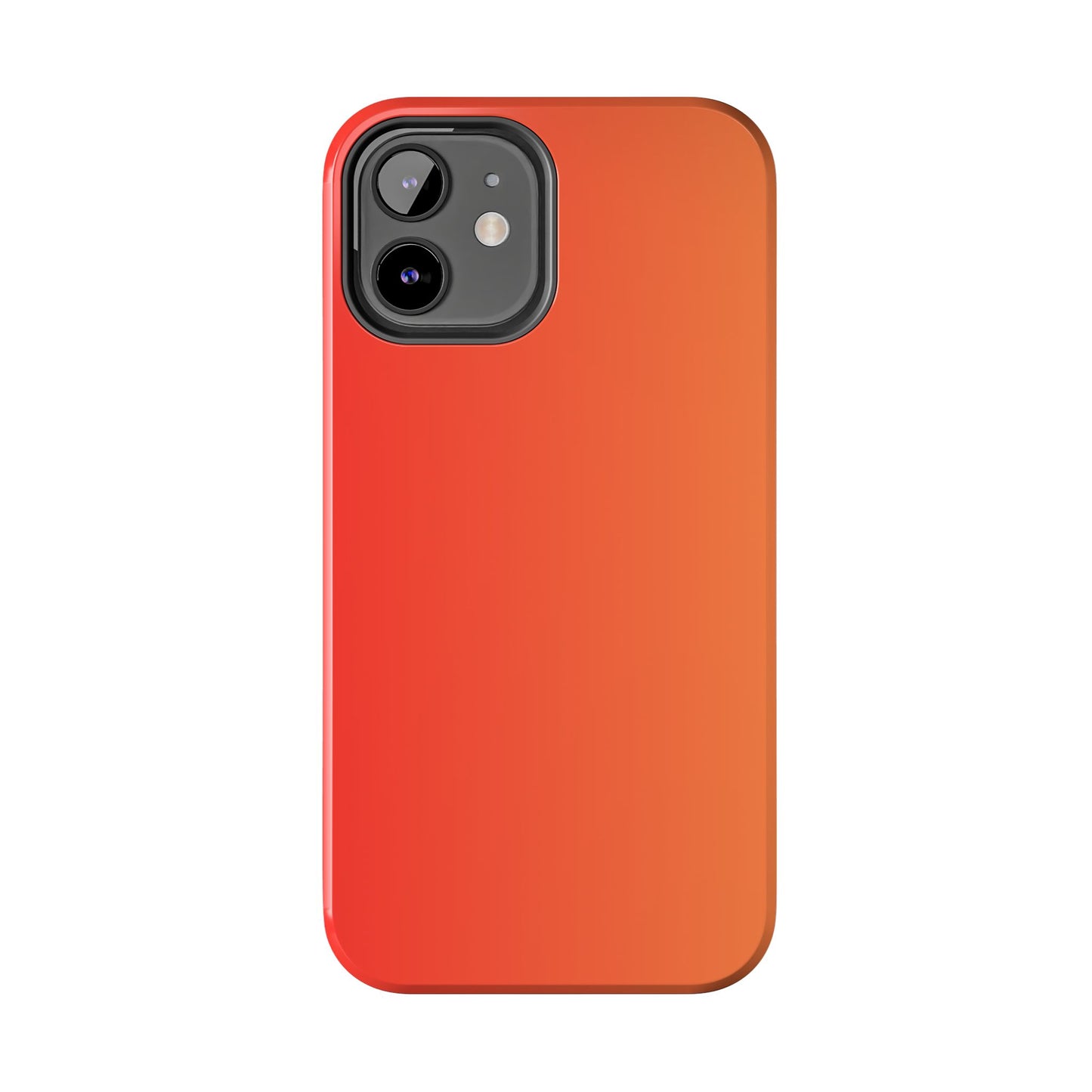 Vibrant Red Orange Phone Case