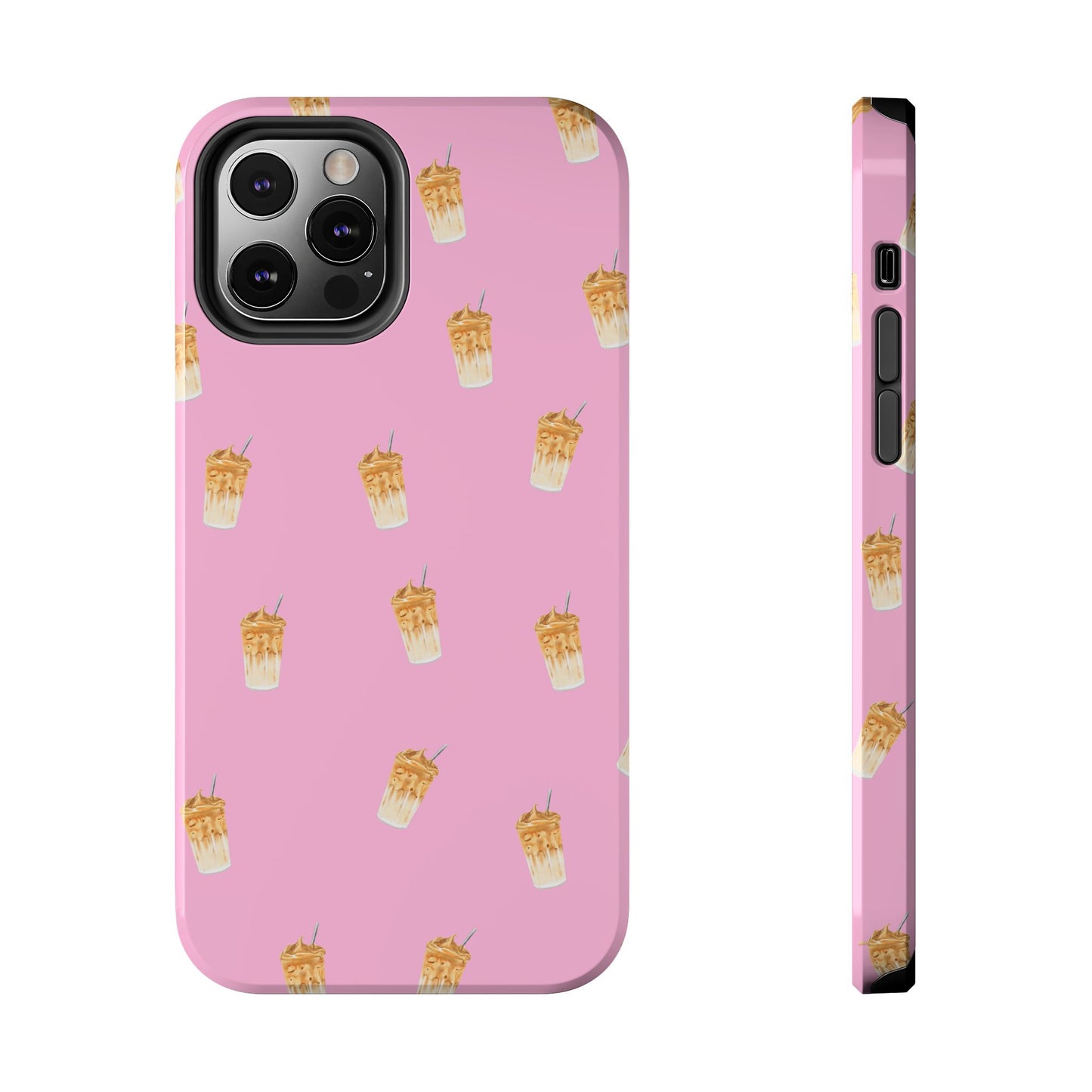 Pink Latte Love Phone Case