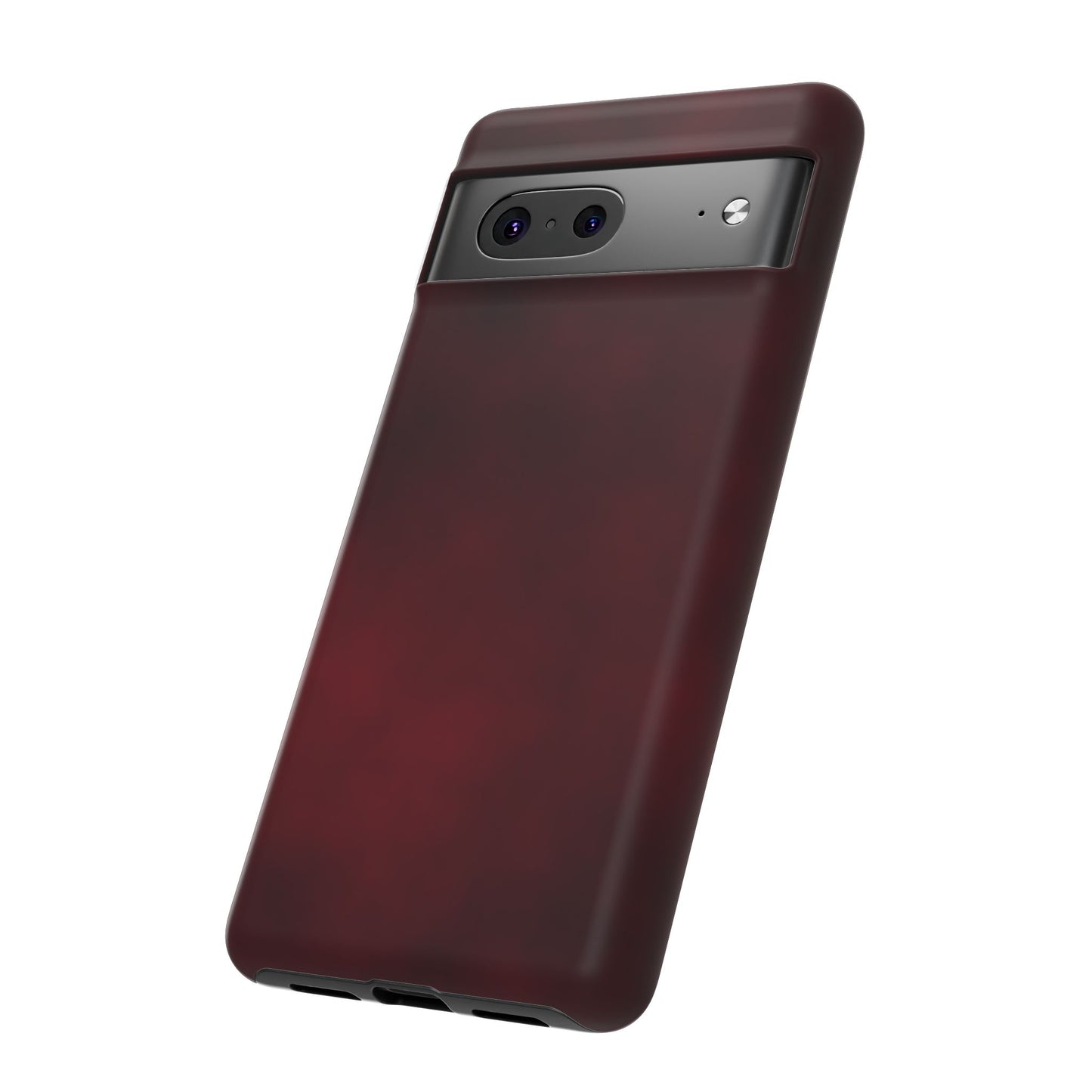 Vintage Burgundy Cherry Phone Case – Elegant Floral Design for iPhone 17 & Samsung Galaxy | Tough Protective Cover - JGUS