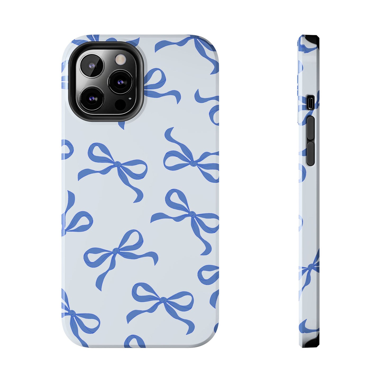 Vintage Blue Bow Phone Case