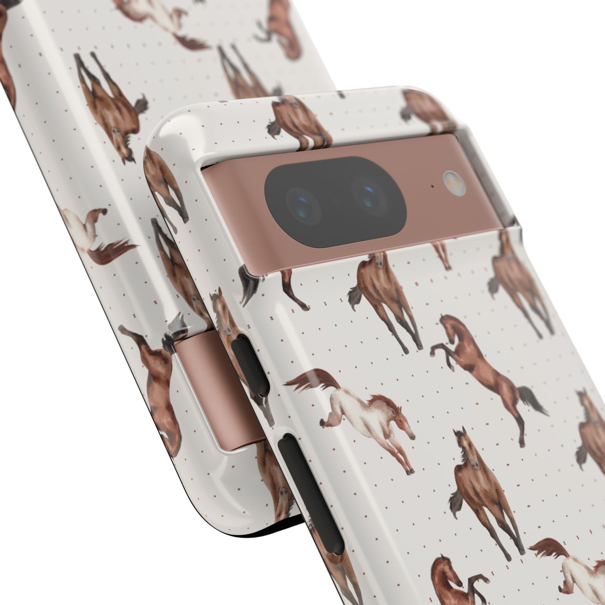 Wild Mustang Horse Pattern Phone Case – Stylish, Protective & Eco-Friendly - JGUS