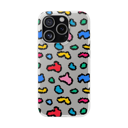 Vibrant Leopard Flexi Case - JGUS