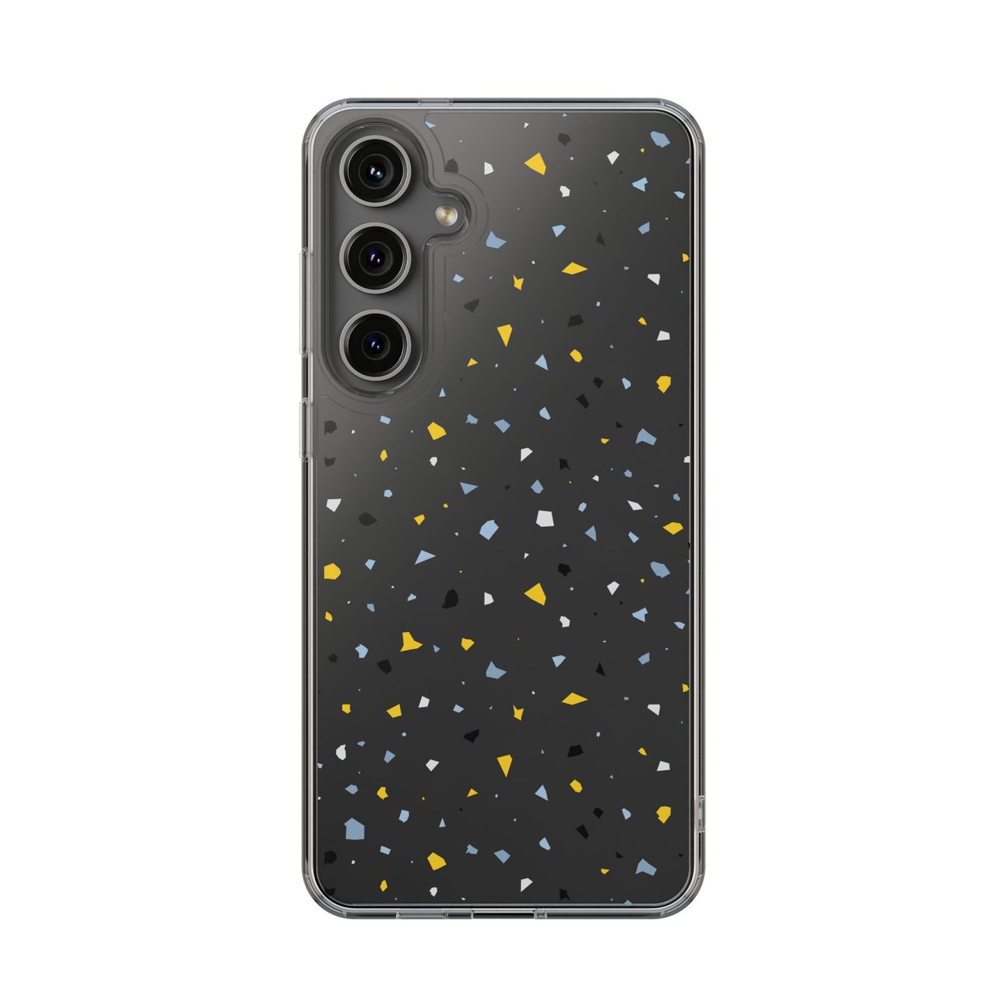 Terrazzo Chic Clear Phone Cases