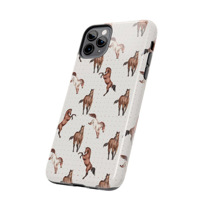 Wild Mustang Horse Pattern Phone Case – Stylish, Protective & Eco-Friendly
