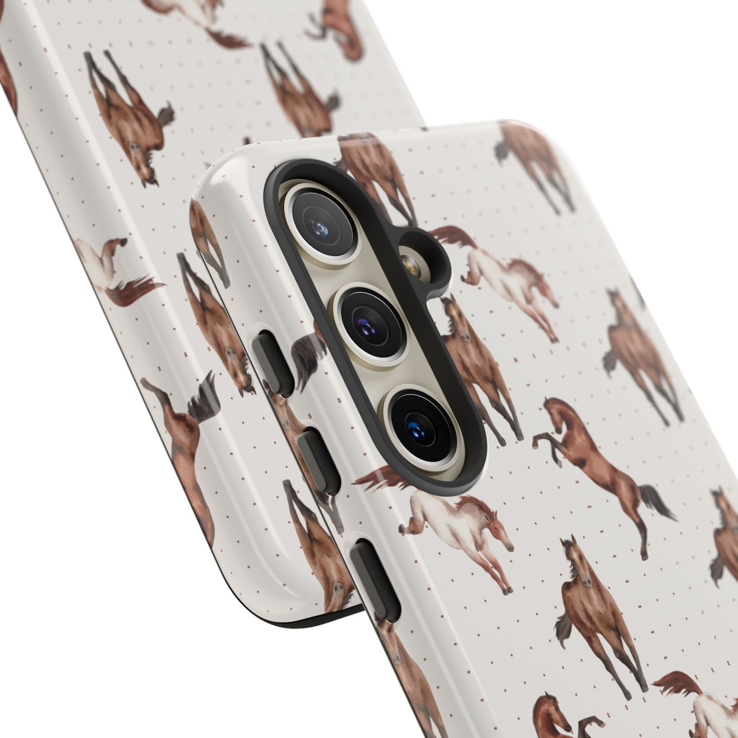 Wild Mustang Horse Pattern Phone Case – Stylish, Protective & Eco-Friendly - JGUS