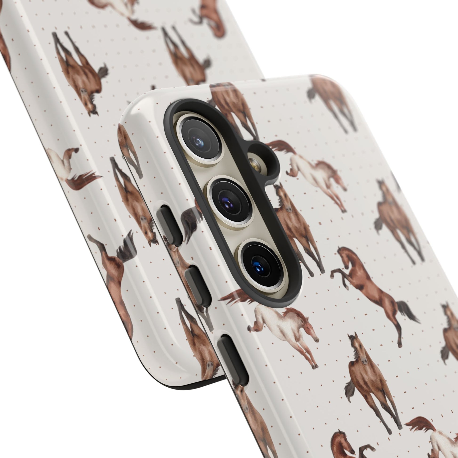 Wild Mustang Horse Pattern Phone Case – Stylish, Protective & Eco-Friendly - JGUS