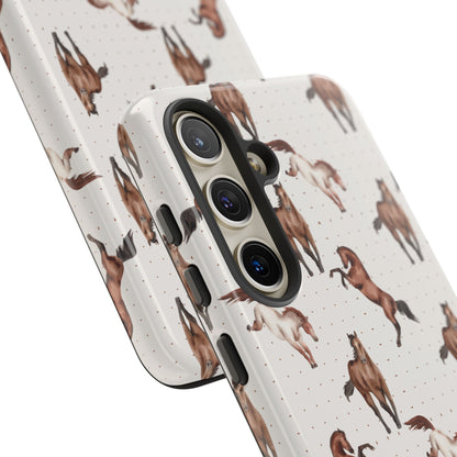 Wild Mustang Horse Pattern Phone Case – Stylish, Protective & Eco-Friendly - JGUS