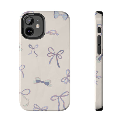 Coquette Pattern Ribbon bow Phone Case iPhone